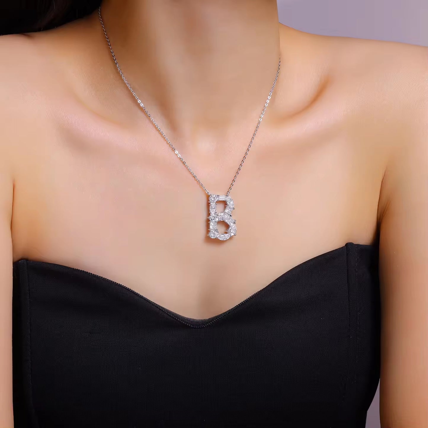 Letter necklace gift for birthdays and anniversaries