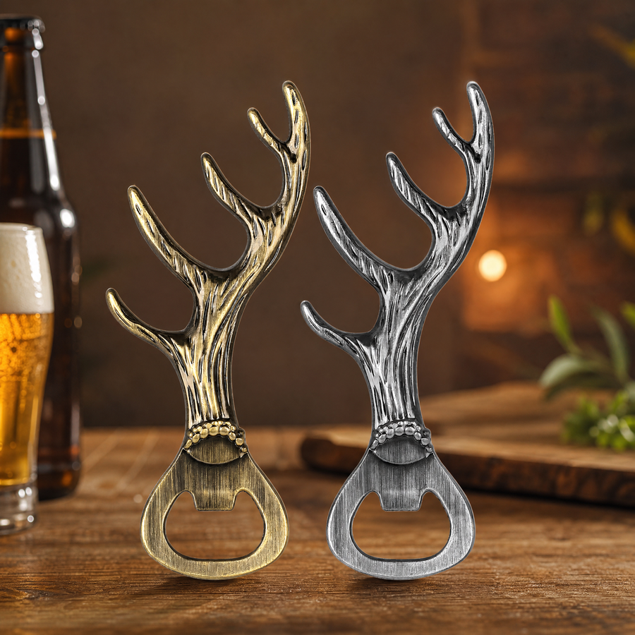 Deer Antler Bottle Opener