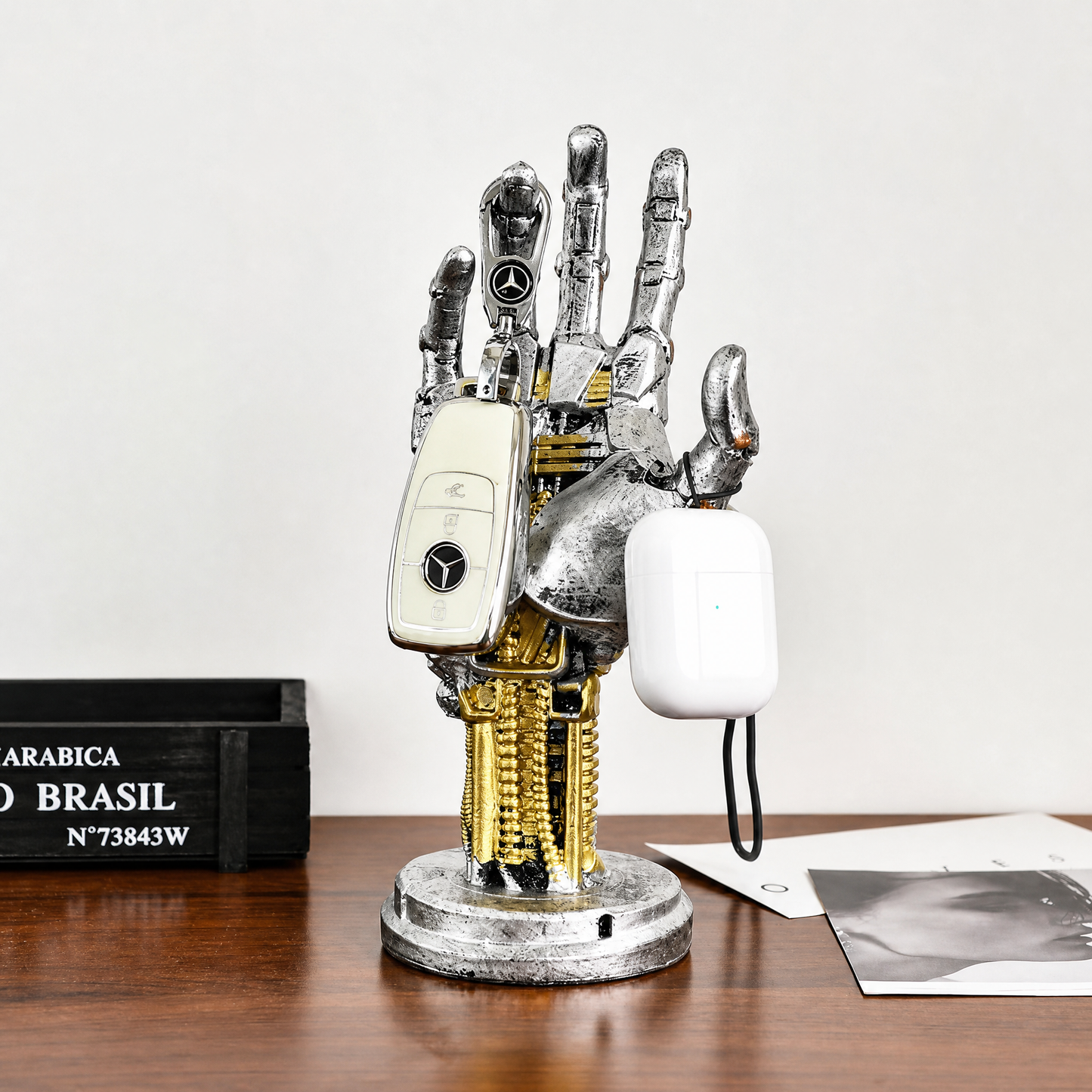 Futuristic desk decor gift for gamers and sci-fi fans