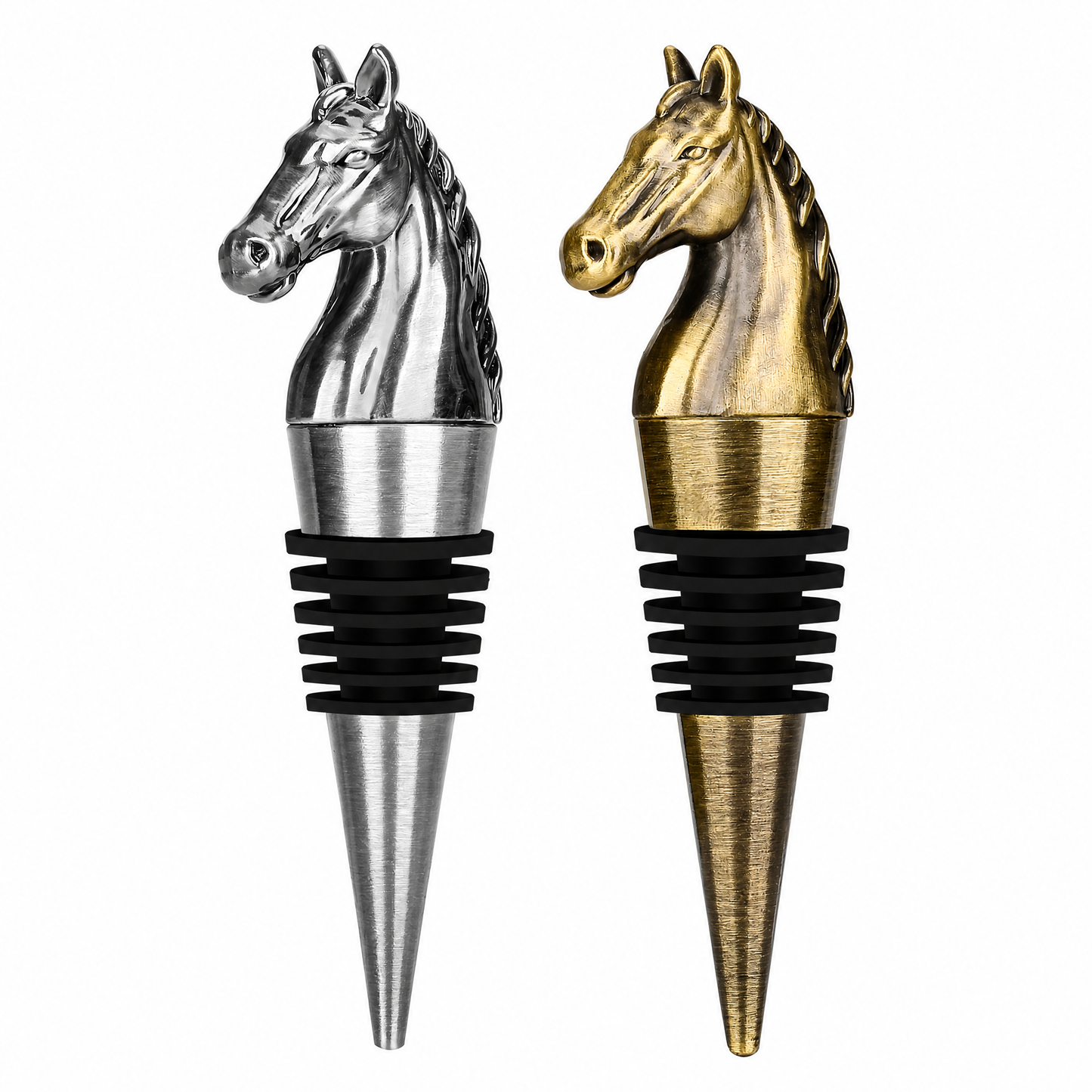 Horse head wine bottle stopper gift for horse lovers
