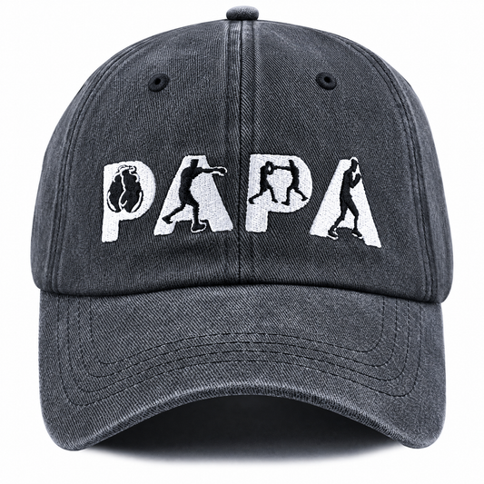 PAPA embroidered baseball cap gift for dad