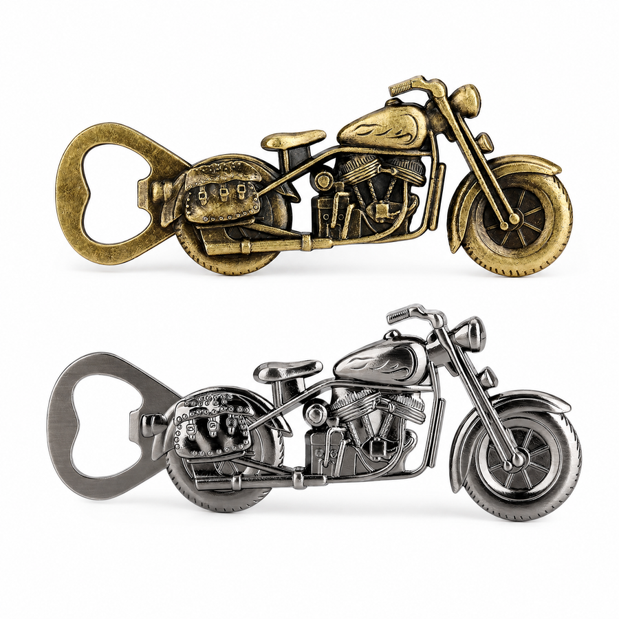 Retro Motorcycle Bottle Opener