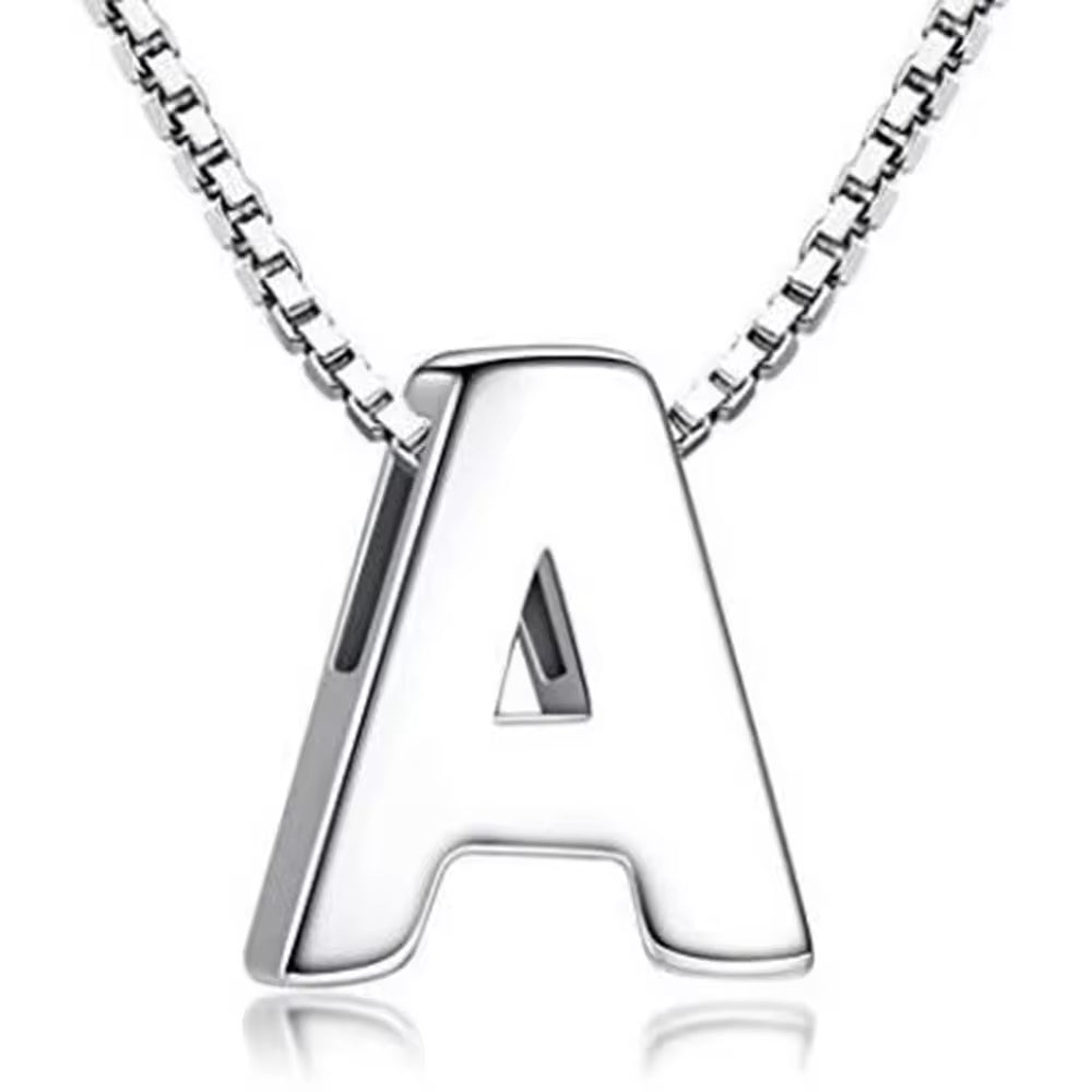 Sterling Silver Initial Necklace