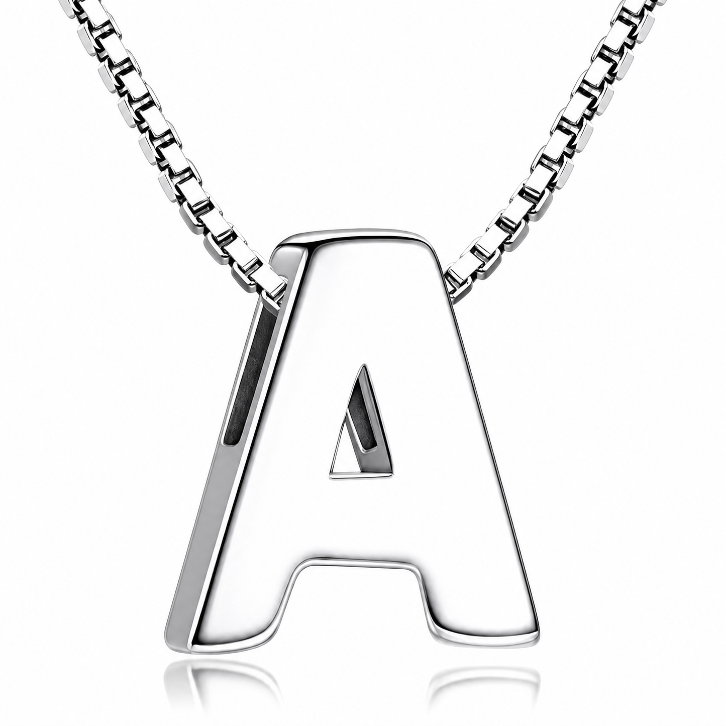 Sterling Silver Initial Necklace
