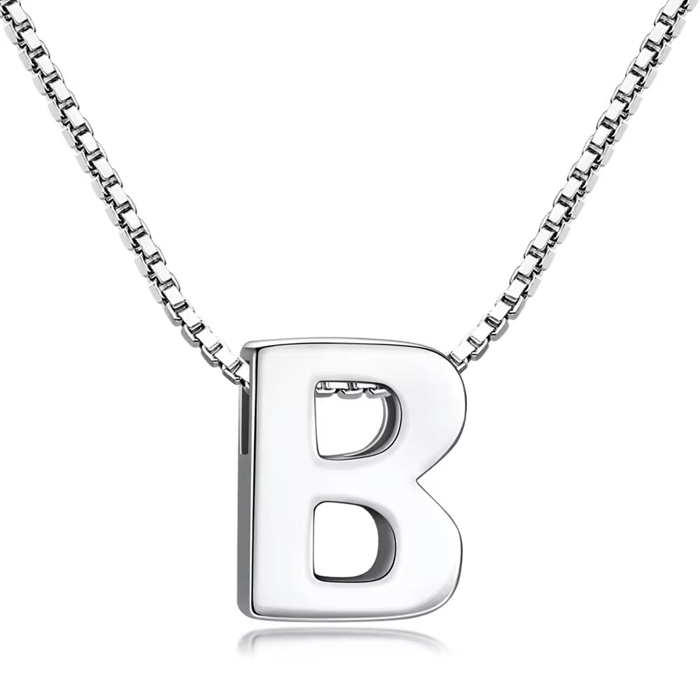 Sterling Silver Initial Necklace