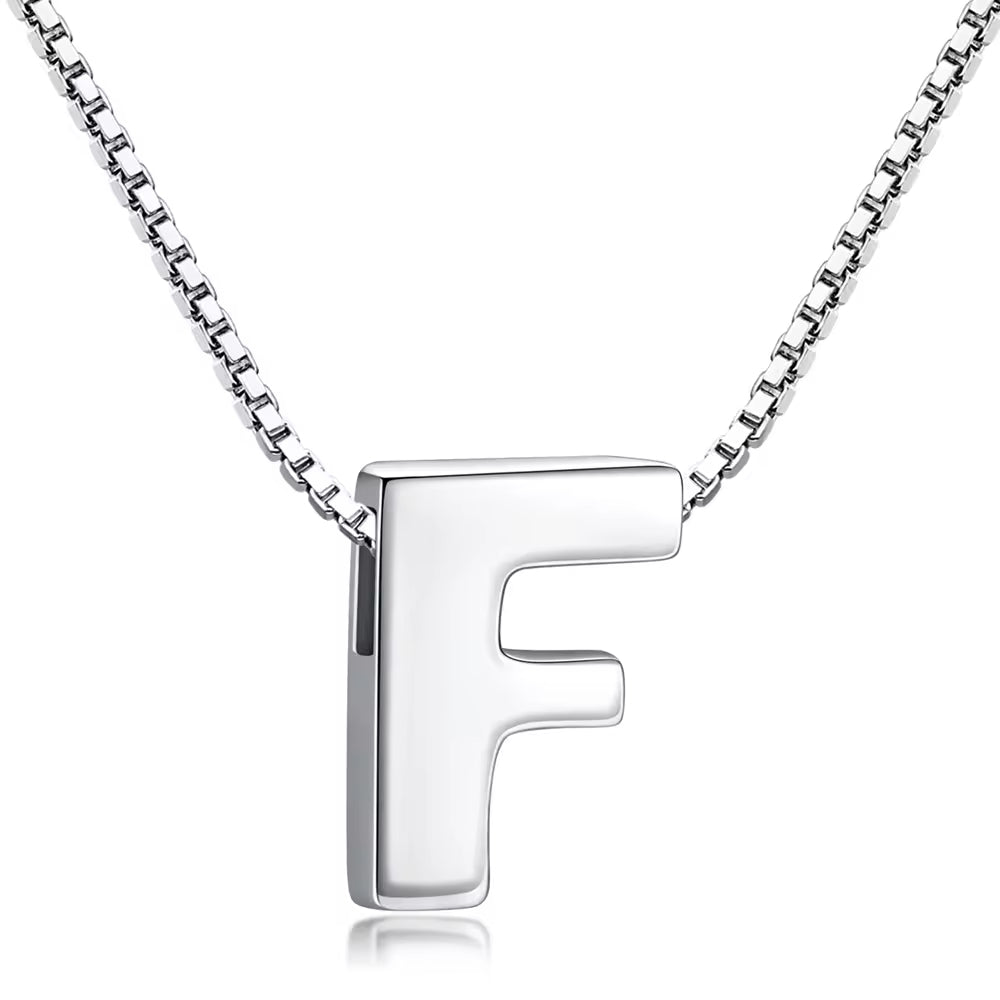 Sterling Silver Initial Necklace