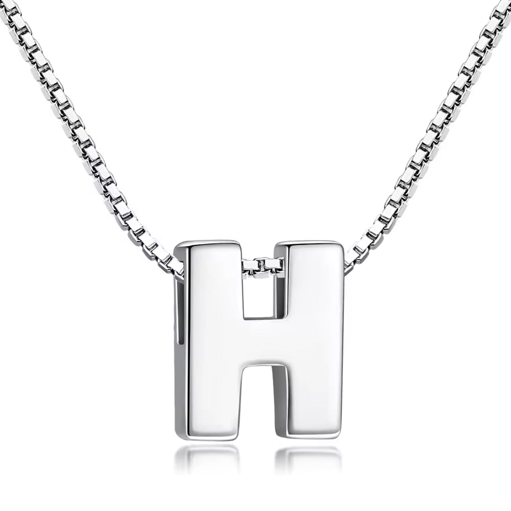 Sterling Silver Initial Necklace