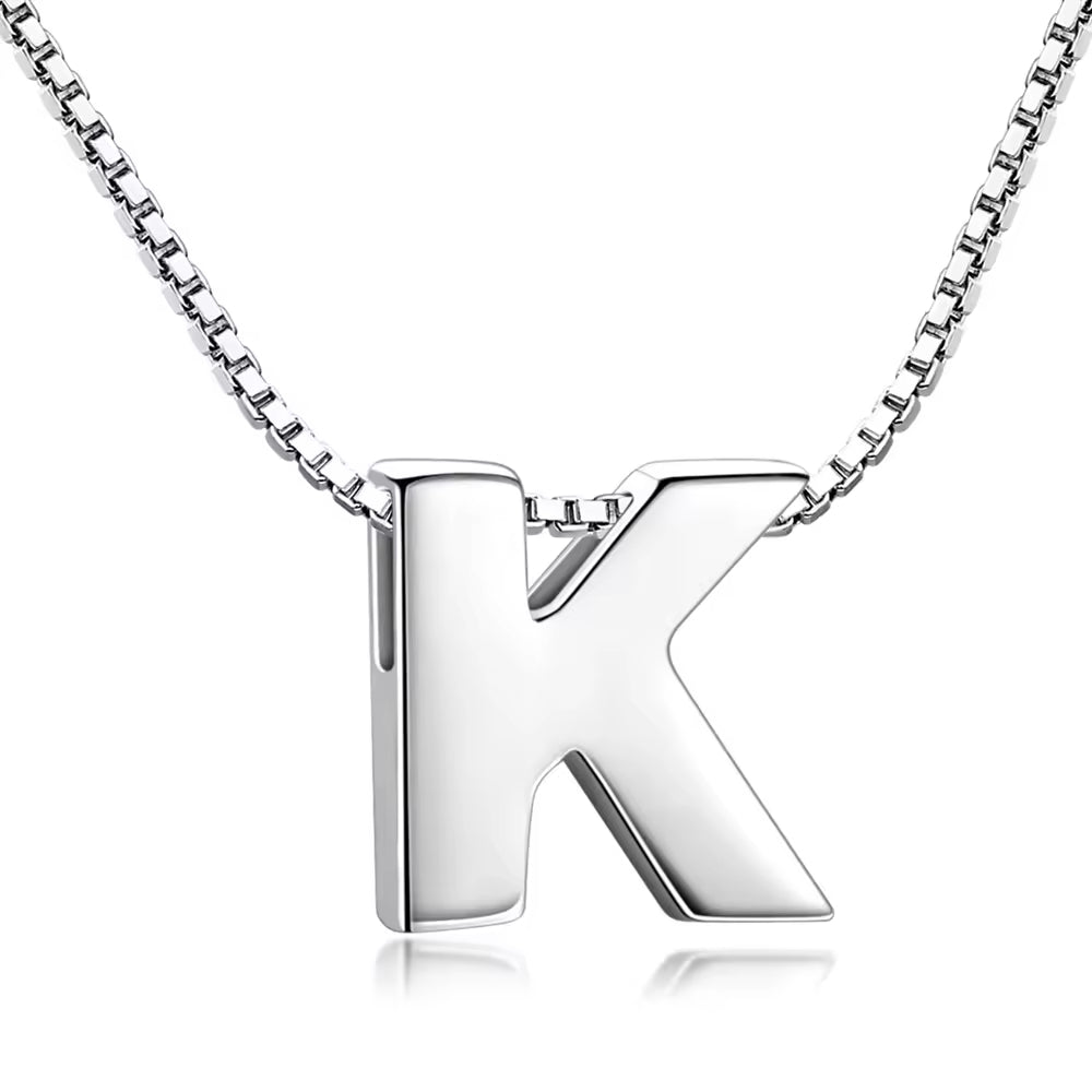 Sterling Silver Initial Necklace