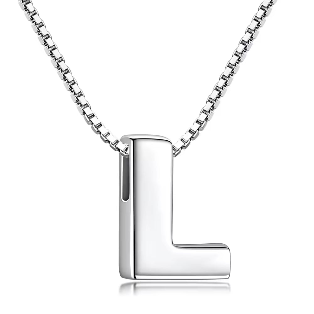Sterling Silver Initial Necklace