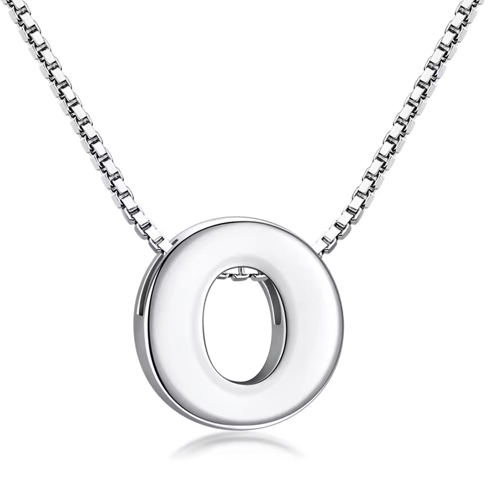 Sterling Silver Initial Necklace