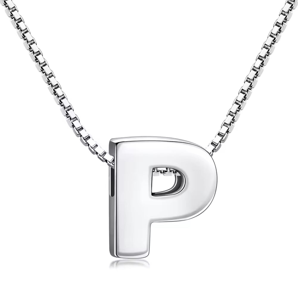Sterling Silver Initial Necklace