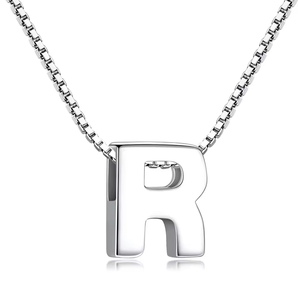 Sterling Silver Initial Necklace