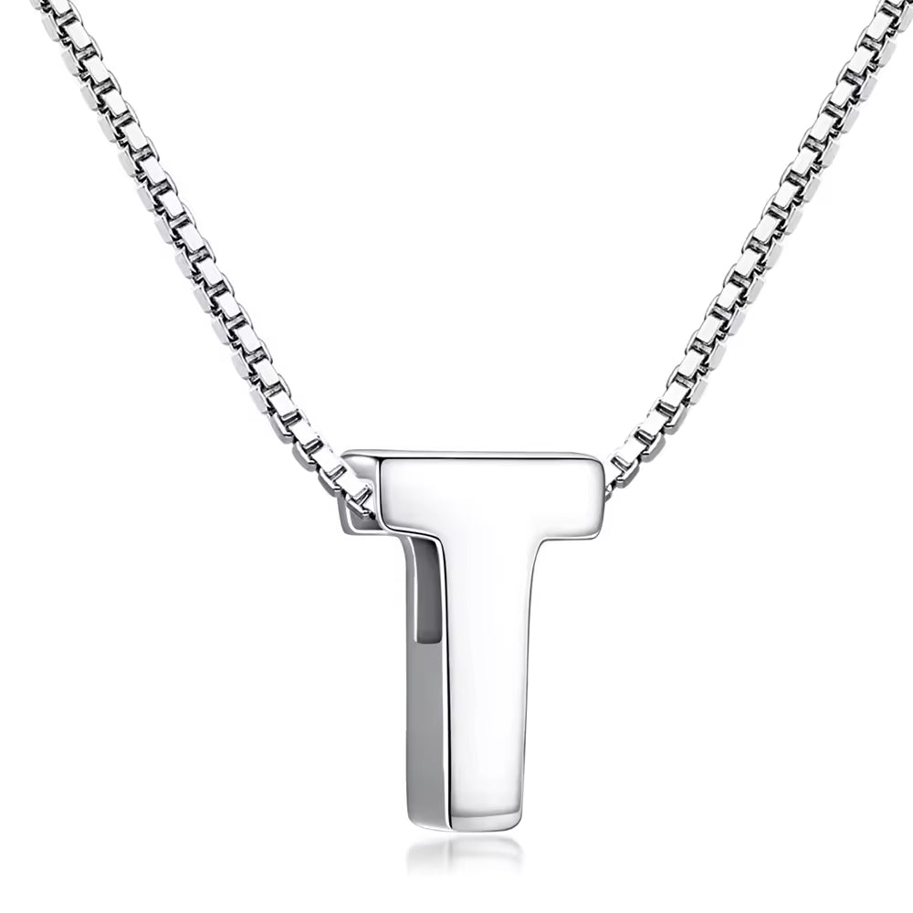 Sterling Silver Initial Necklace