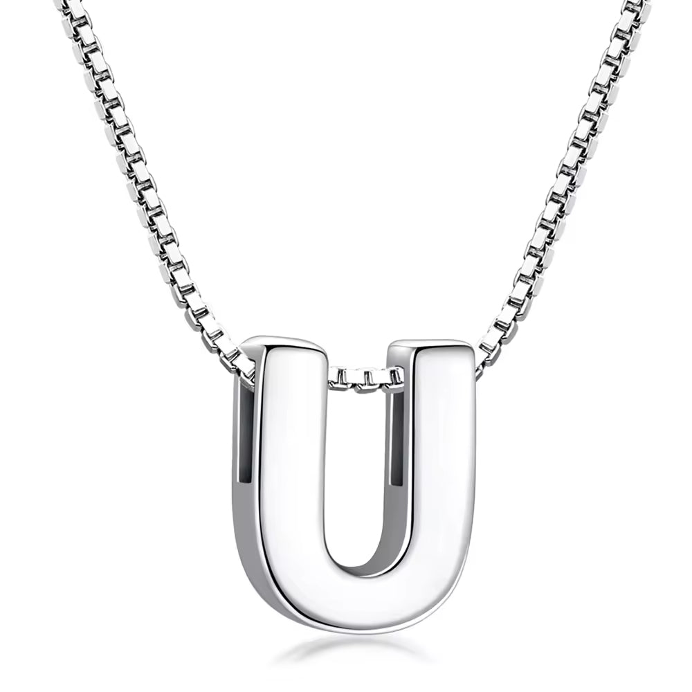 Sterling Silver Initial Necklace