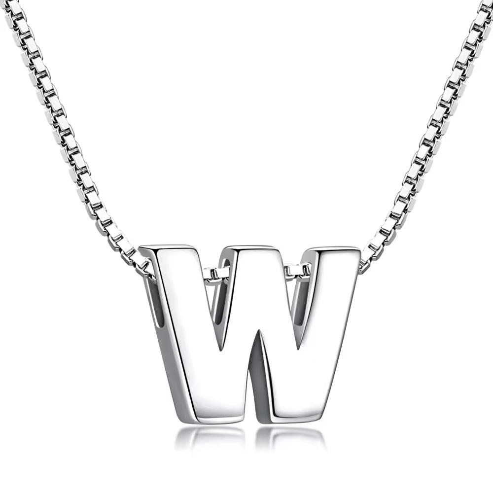 Sterling Silver Initial Necklace