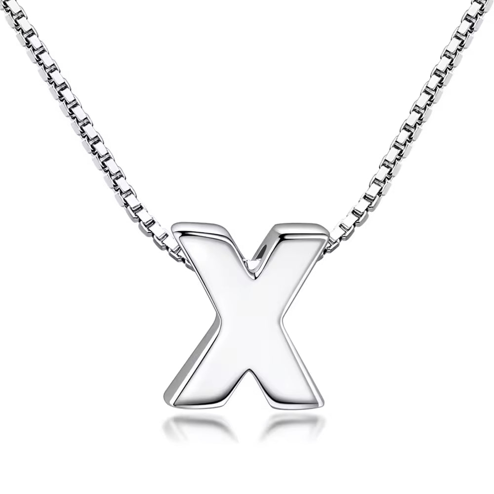 Sterling Silver Initial Necklace