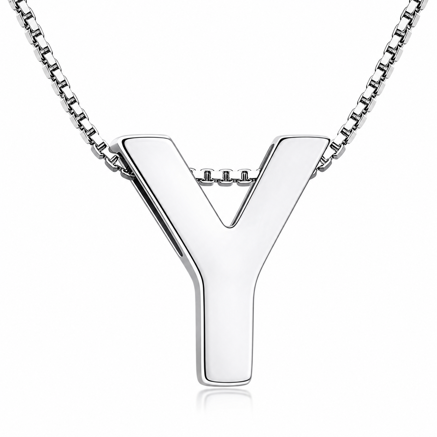 Sterling Silver Initial Necklace